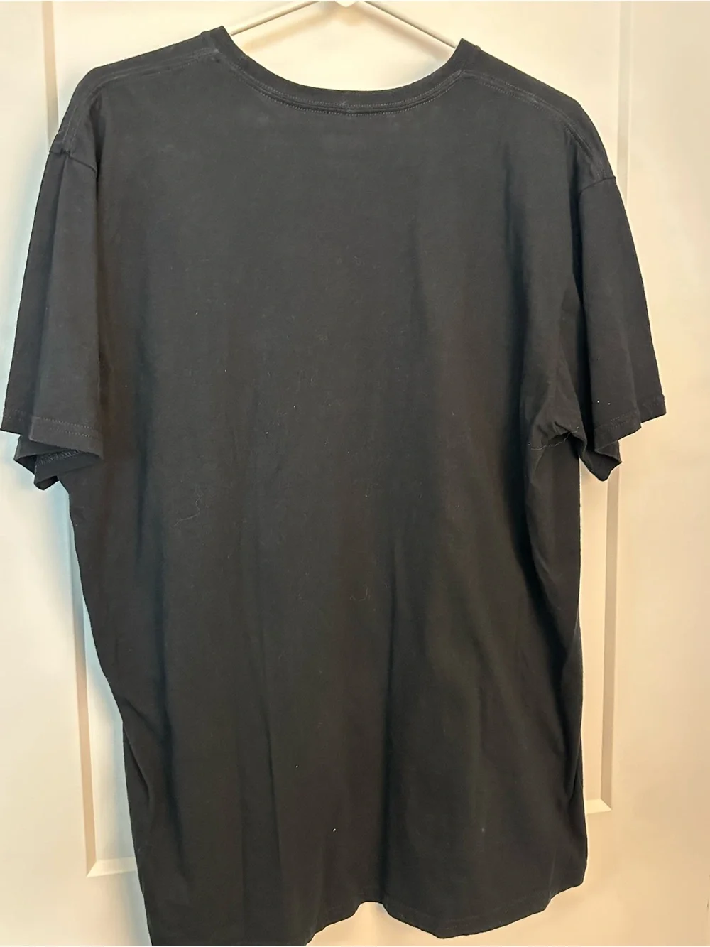 Star Wars Black Tee with Orange Moon and Teal Accent